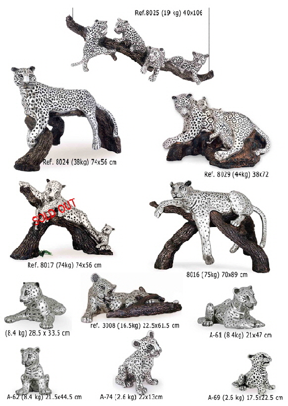alle Leoparden kleine Auflsung, Gewicht & sold out